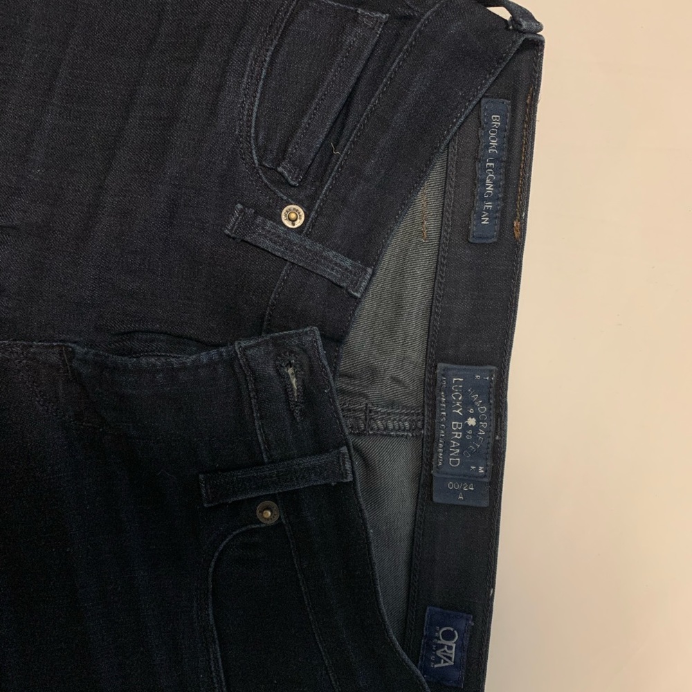 Lucky Brand Jeans - Dark blue Brooke super skinny Jean in 00 / 24 size